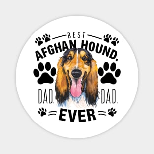 Best Afghan Hound Ever Funny Quote Vintage Dad Lover Magnet